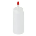 thumbnail image 2 of ColoMX 20 piezas de 120 ml de plástico, botellas de condimento exprimibles con tapa de punta, dispensadores para salsa de tomate, mostaza, salsas picantes, aceite de oliva, juego de barbacoa, 2 of 8