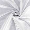 thumbnail image 6 of Efavormart White Satin Double Drape Table Skirt for Kitchen Dining Catering Wedding Birthday Party Decorations Events 14ft, 6 of 8