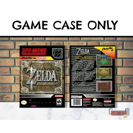 Legend of Zelda, The: Parallel Worlds | (SNESDG-V) Super Nintendo Entertainment System - Game Case Only - No Game