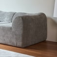 thumbnail image 5 of SOULART 76.38" Loveseat, Gray Sectional Sofa with Pillows, Modern Velvet Fabric Space-Saving Design for Small Spaces, 5 of 11