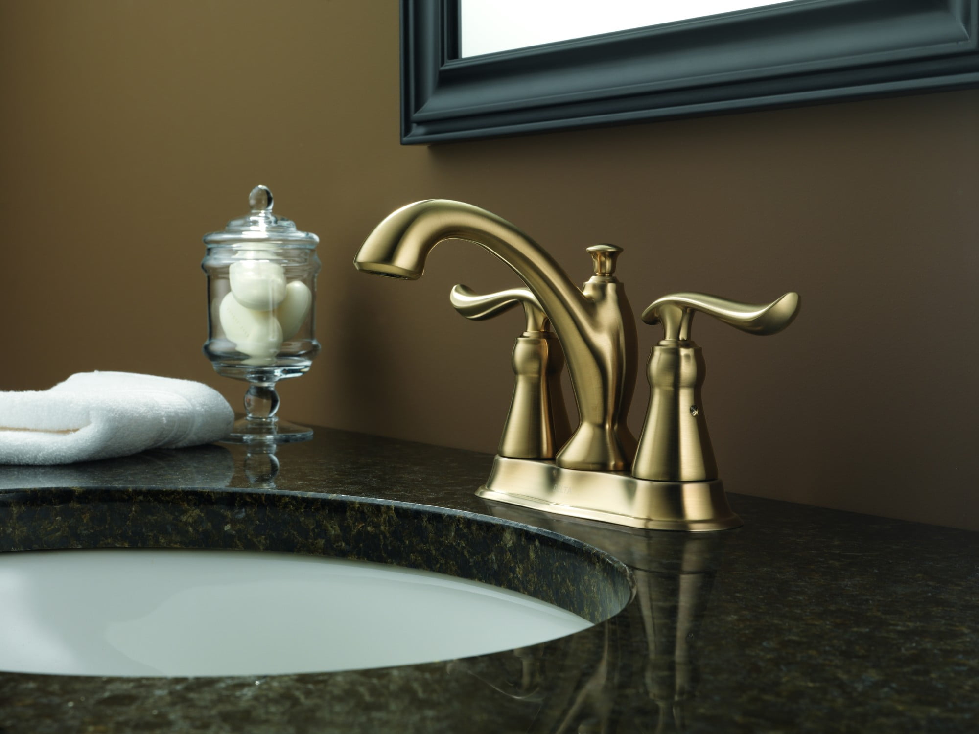 Delta Linden 2594-RBTP-DST Two Handle Tract-Pack Centerset Lavatory Faucet