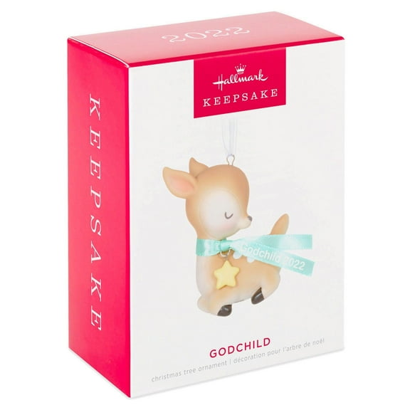 Godchild Deer 2022 Hallmark Keepsake Christmas Ornament
