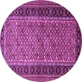 thumbnail image 1 of Ahgly Company Indoor Round Persian Purple Traditional Area Rugs, 6' Round, 1 of 4