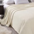 Exclusivo Mezcla King Size Flannel Fleece Velvet Plush Bed Blanket as
