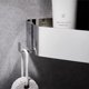 thumbnail image 5 of Estante de baño de esquina, organizador de ducha de esquina de pared, sin taladro, de acero inoxidable 304, con 2 ganchos, 5 of 7