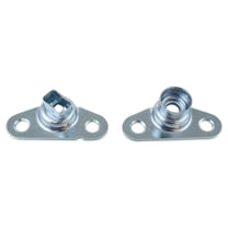 TRQ Body Mounted Tailgate Hinge Kit Pair 2pc for Ram 1500 2500 3500 Pickup Truck BDA69248