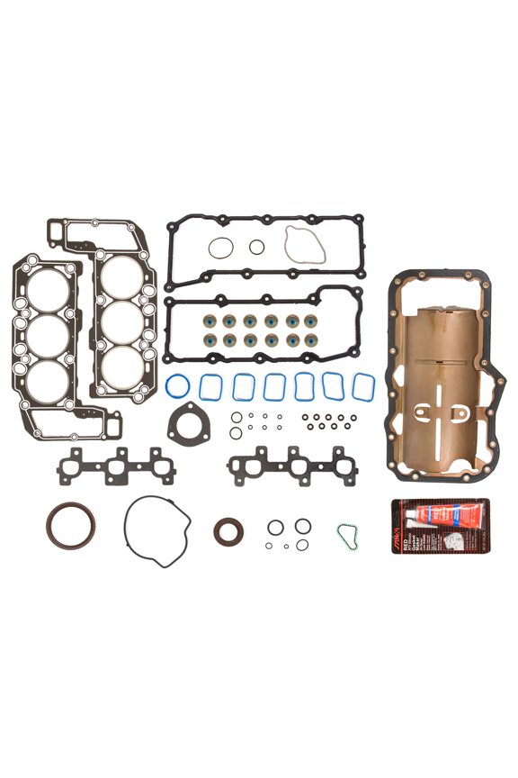 Evergreen 9-30300G Graphite Full Gasket Set Fit 02-05 Dodge Durango Dakota Jeep Liberty 3.7L SOHC