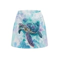 thumbnail image 2 of Uorisango Blue Sea Turtle Women's Tennis Skirt Comfortable Athletic Tennis Golf Skirts for Women with Shorts Relaxed Lightweight Outing Wear for Workout Pickleball Running Size XS, 2 of 7