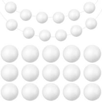WASHWEPE DIY Craft Supplies Polystyrene Balls 200Pcs 0.8in