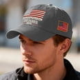 thumbnail image 6 of WKSCLPAI 250th Anniversary Hat USA 250 Years Freedoms Baseball Hat We The People Stars Stripes Flag Embroidered Baseball Cap for Commemorative 250 Years Independence(Gray), 6 of 8