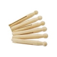 thumbnail image 2 of Krafty Kids Doll Peg Clothespins - 4-1/4", Package of 6, 2 of 2