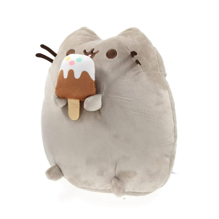Pusheen 13 Inch Plush | Pusheen with Ice Cream - Walmart.com