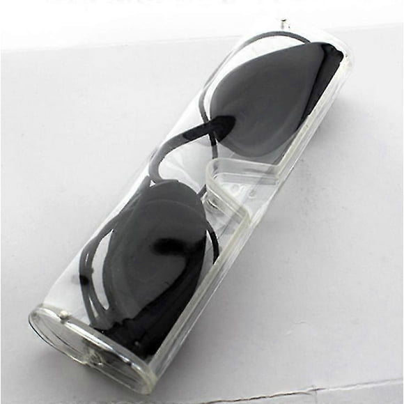Kryc-UV Protective Goggles, 1pcs Tanning Glasses Safety Goggles with Storage Bote for Infrared IPL Photo Therapy by Pdt Sp Light
