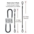 thumbnail image 2 of 4 Pcs Boating Ropes Boat Dock Line Mooring Rope Boat Accessories For Drifting Jet Ski Surfboard Kayak Pontoon G ,Easy to Operate, 2 of 6
