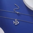 thumbnail image 5 of Angelfish Fish Necklaces for Women Ocean Tropical Animal Fashion Jewelry, 5 of 6