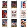 thumbnail image 5 of Patriotic Stars and Stripes Garden Flag, 4th of July Independence Memorial Day Yard Outdoor Decoration 12 x 18 Inch - style:style1;, 5 of 5