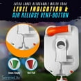 thumbnail image 5 of SereneLife Brand Outdoor Portable Cassette Toilet W/ Detachable Waste Holding Tank & Level Indicator, 5 of 7