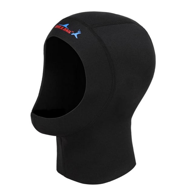 Buceo Capucha 1mm Neopreno Buceo Buceo Traje Capucha Surf Buzos Sombrero para Hombres S Cola Capucha de buceo