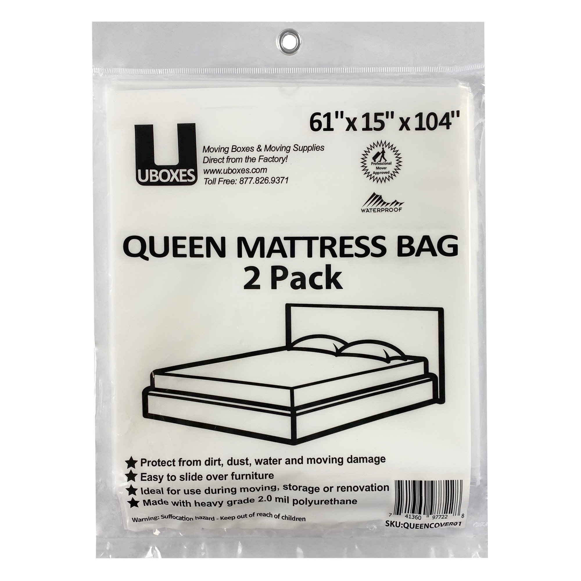 Poly mattress bag
