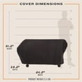 thumbnail image 6 of Oklahoma Joe's Black Prep/Storage Cart Cover, 6 of 8