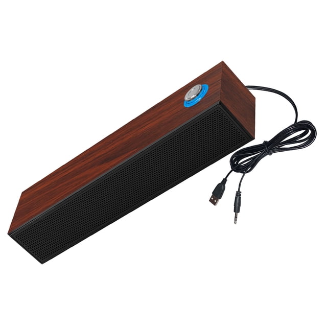 Sidaley Altavoz Bluetooth de Bluetooth 5.0 USB Computadora Altavoz de escritorio Barra de sonido Sonido estéreo 3D Altavoz envolvente Con cable / Cables de audio/vídeo