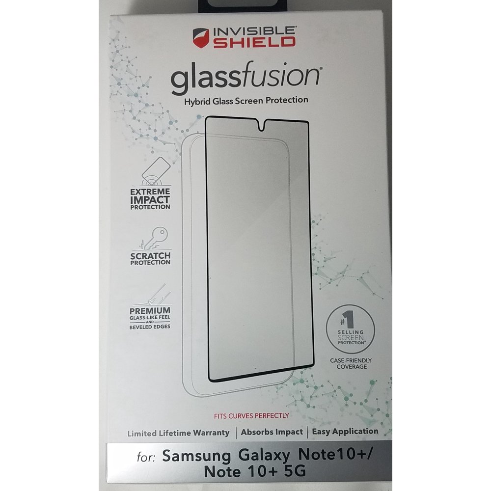 Zagg Invisible Shield Fusion Hybrid Glass Screen Protection Samsung