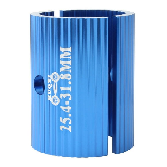 2 piezas de reductor de potencia de manillar de bicicleta, adaptador de cuña de manillar de aleación de aluminio