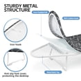 thumbnail image 7 of KINGTIDY Portable Ironing Board, Tabletop Small Iron Board with Hanger, Home&Travel&RV, Black, 7 of 7