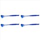 thumbnail image 1 of 4X Plastico Azul 2 en 1 Martillo Magnetico Raspador de Espalda Masajeador de Golpes, 1 of 4