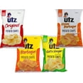 thumbnail image 2 of Utz Quality Foods Family Size Variety 4- Pack Potato Chips (Original, BBQ, Salt 'n Vinegar, Honey BBQ), 2 of 2