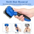 thumbnail image 6 of Euqvunn Self Cleaning Slicker Brush for Cats&Dogs, Skin Friendly Deshedding Grooming Brush, Removes Loose Fur & Tangles, Deshedding and Hair Removal for Long and Short Haired Pets, Blue-Black, 6 of 13