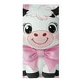 thumbnail image 6 of ZFLMY Cute Cow Soft Bath Towel Absorbent Hand Towels 100% Polyester for Kitchens Bathrooms Showers 29.5x13.8 inches 29.5x13.8in, 6 of 6