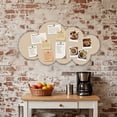 thumbnail image 6 of Cloud Shaped Bulletin Board Adhesive Pin Board Wall Mount Display Board, Cute Cloud-Shaped Thick Board for Photos Notes and Reminders, No-Drill Wall Decor for Kid Room Study and Office Display, 6 of 6