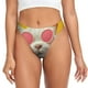thumbnail image 1 of Fotbe Floral Sunglasses Cat Art Tanga Sin Costuras para Mujer con Estampado – Panties Invisibles, Transpirables y Cómodos para Uso Diario-X-Small, 1 of 6