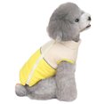 thumbnail image 1 of Abrigo de invierno para perros, resistente al viento, cálido, para clima frío, suéter para mascotas, chaqueta para perros pequeños y medianos (amarillo), 1 of 5