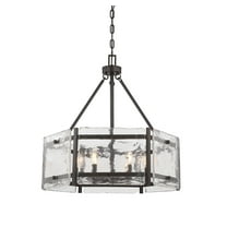 Glenwood by Brian Thomas 6-Light Pendant in English Bronze