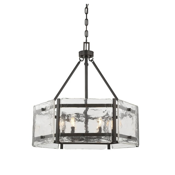 Glenwood by Brian Thomas 6-Light Pendant in English Bronze