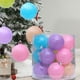 thumbnail image 4 of Juego de adornos de bola de Navidad Macaron | Plástico multicolor, 6 cm, decoraciones para árboles navideños irrompibles • Ligero | Fácil de colgar | Ideal para fiestas, bodas, decoración del hogar, 4 of 7