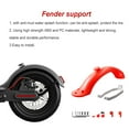 thumbnail image 4 of Greeniant Juego de guardabarros trasero impermeable para patinete, Kit de guardabarros trasero ABS, piezas de repuesto para Mijia M365/Pro Bicicletas eléctricas Rojo, 4 of 6