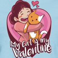 thumbnail image 3 of CafePress - My Cat Is My Valentine T Shirt - Women's Classic T-Shirt, 3 of 4