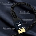 thumbnail image 3 of Displayport2.0 HD Video Cable 16K@60Hz 80Gbps Computer Graphics Display Cable for PC Laptop Monitor 5 Meter, 3 of 7
