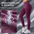 thumbnail image 4 of 3D Leggings for Women, High Waisted Body Sculpt Compression Workout Leggings, Yoga Pants, Pilates, Gym, Casual, 4 of 7