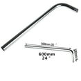 thumbnail image 4 of 60CM Wall Shower for Head Arm Extension Pipe Long Stainless Steel Bathroom Home, 4 of 7