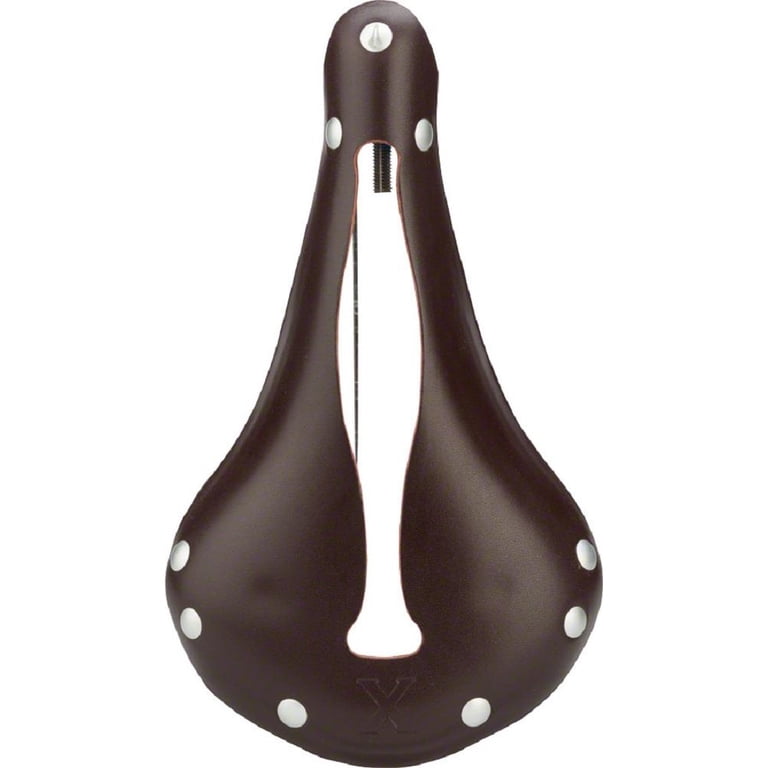 Selle Anatomica X2 Series Watershed Saddle: OxBlood with Silver 