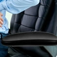 thumbnail image 2 of RENACLIPY Black PU Gaming Chair Armrest Pads 1 Pair Comfortable Protective Covers for Office and Home Use, 2 of 6