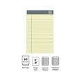 thumbnail image 3 of TRU RED Notepads 5" x 8" Narrow Ruled Canary 50 Sheets/Pad TR57359, 3 of 8