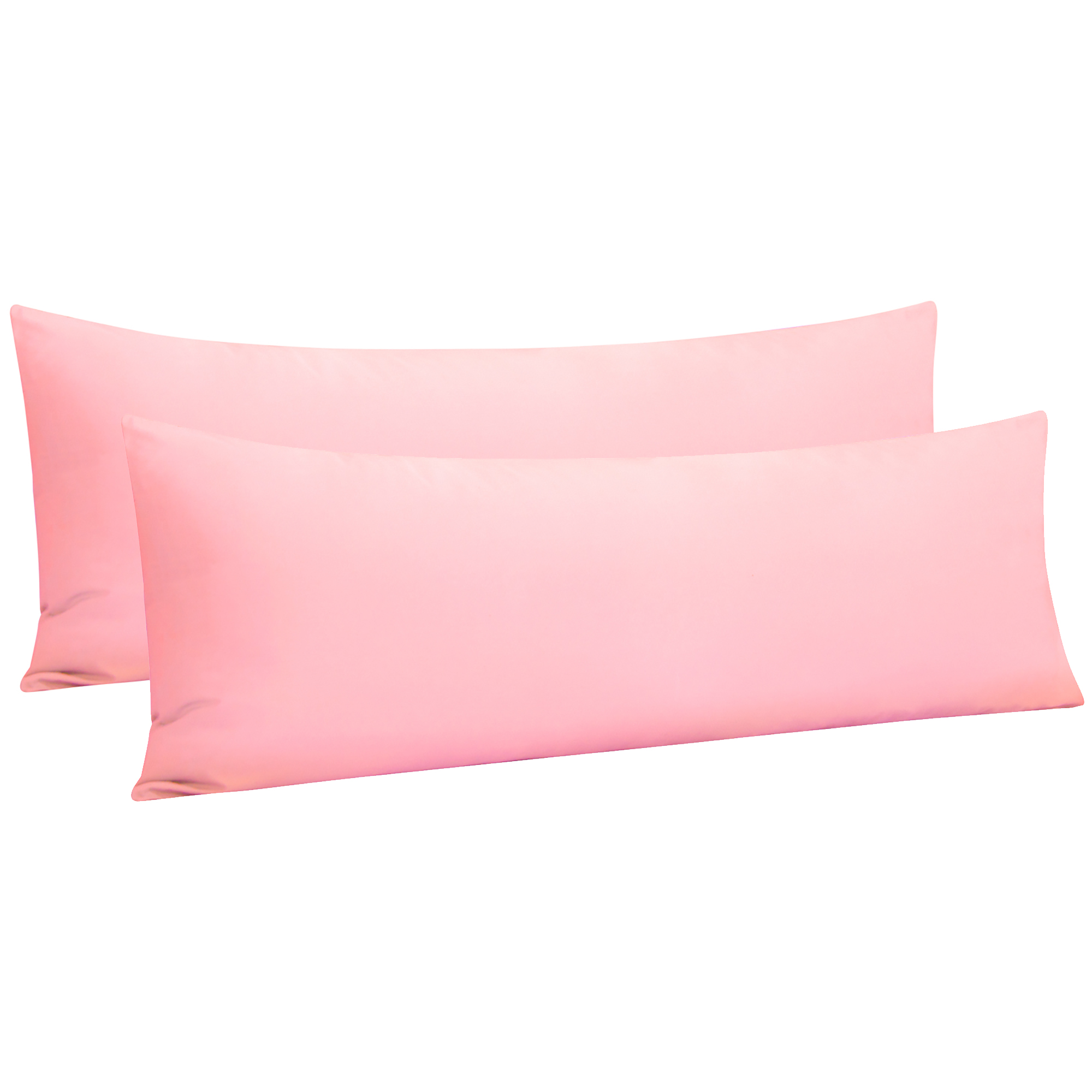 NTBAY 2 Pack Microfiber Body Pillow Cover, Envelope Body Pillow Case