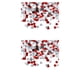 thumbnail image 3 of Billuyoard Trozos de papel Accesorio de boda Confeti Scramble Surtido Adorno de para decoración de fiesta Red Sliver15mm plata roja 15mm 2Conjunto, 3 of 6