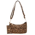 thumbnail image 1 of Bolso de hombro con cremallera y estampado de leopardo para mujer, bolso compuesto (amarillo) Likrtyny multifunción de oficina, 1 of 9