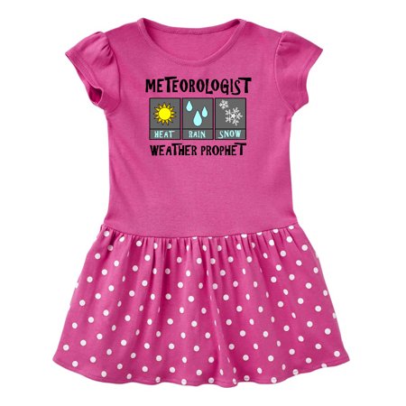 

Inktastic Meteorologist Weather Prophet Gift Baby Girl Dress